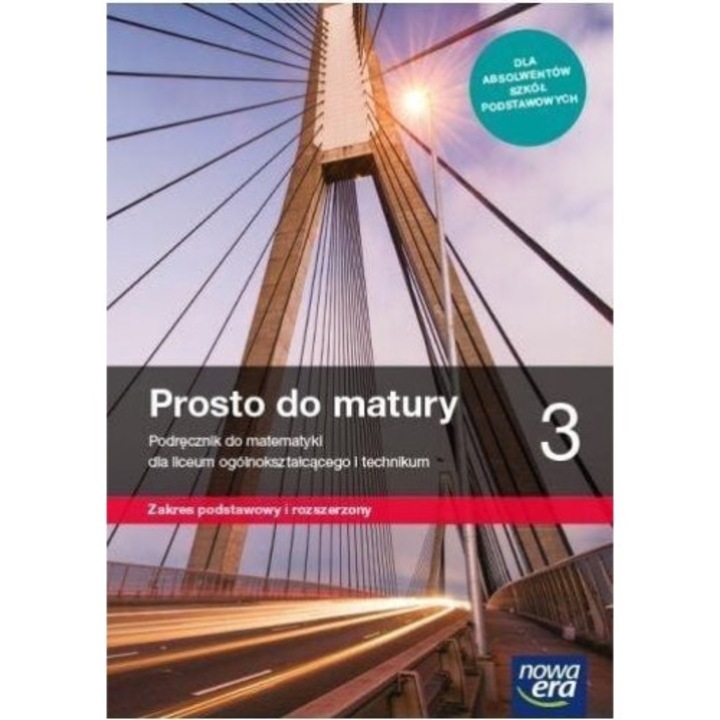 Prosto do matury podrecznik do matematyki 3, Nowa Era, 2021