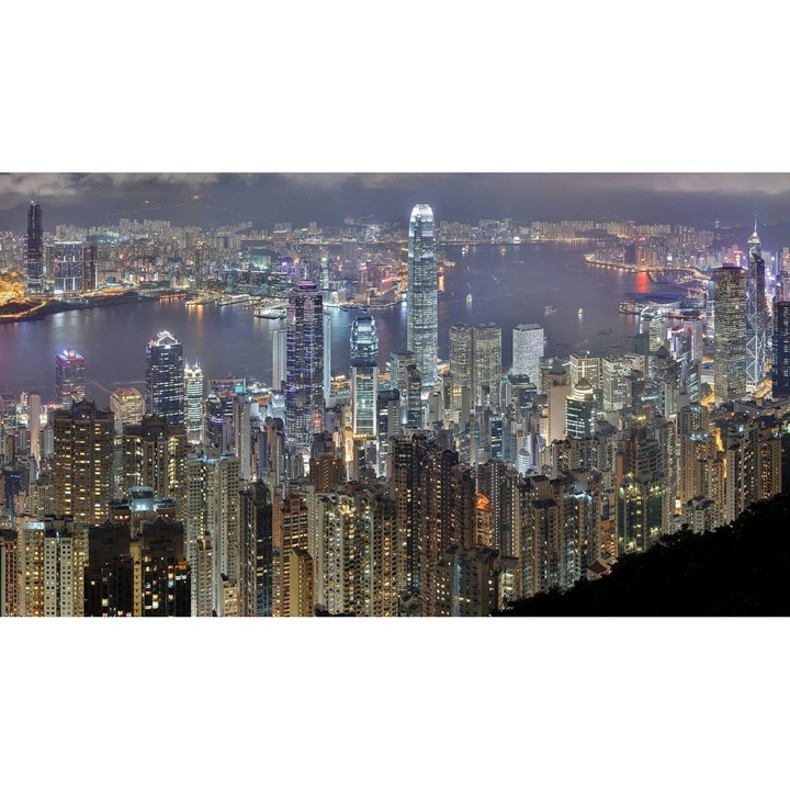 PVC öntapadó tapéta - Város a 2-es sorozat végén, 100 x 150 cm