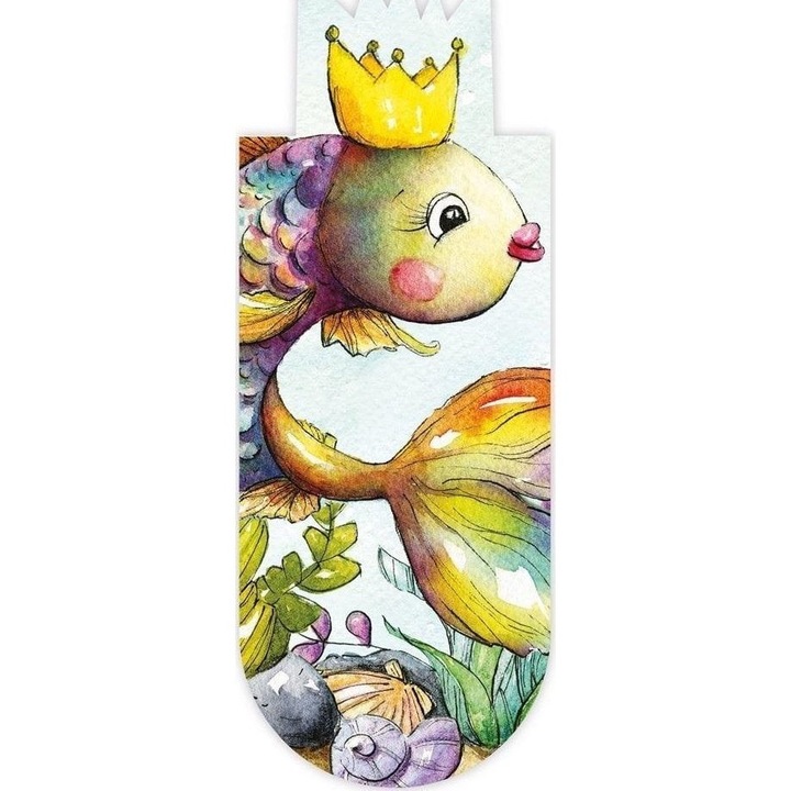 Mágneses könyvjelző, Henry, többszínű