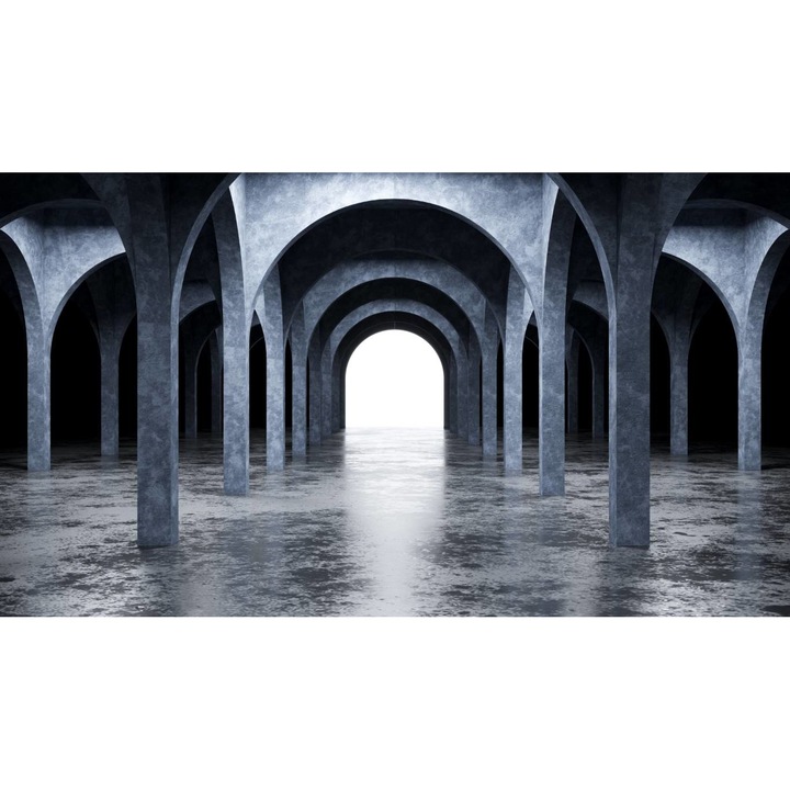 PVC öntapadó tapéta - Hypostyle Space Perspective, 100 x 150 cm