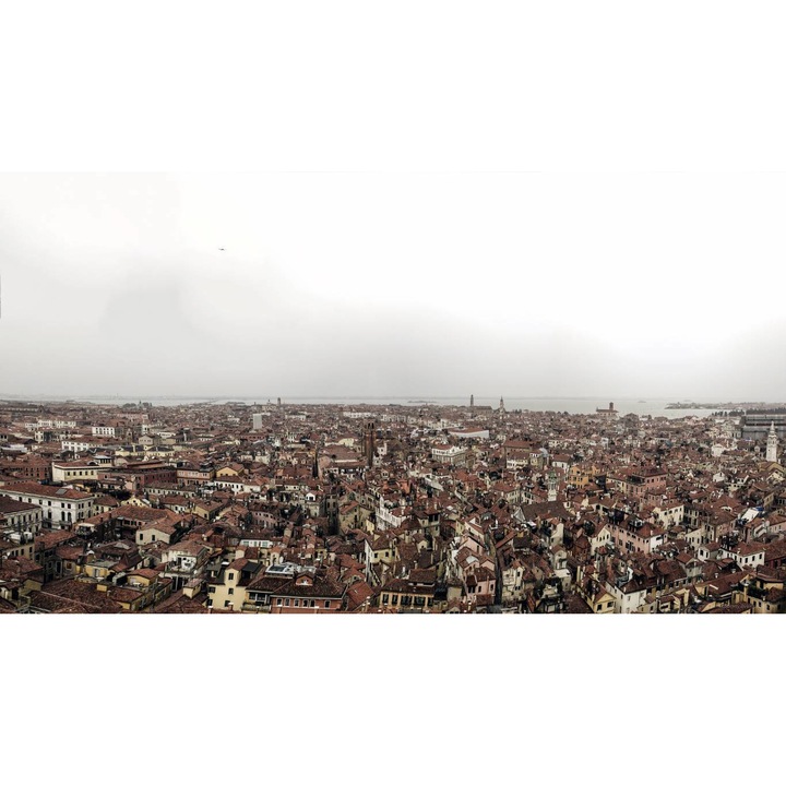 PVC öntapadó tapéta - Velence légi perspektívája, 100 x 150 cm