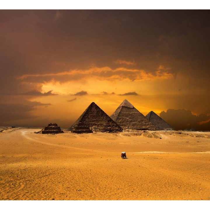 PVC öntapadó tapéta - Piramisok 1, 100 x 150 cm