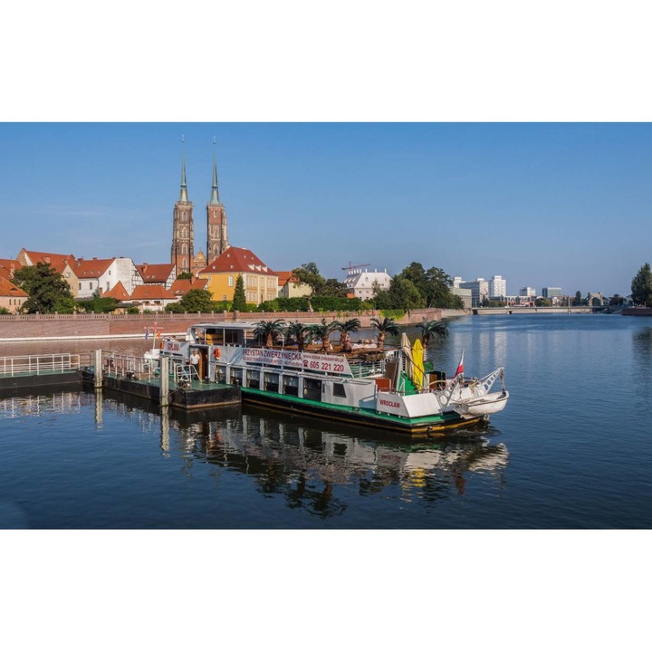 PVC öntapadó tapéta - Séta az Odera folyón, 100 x 150 cm