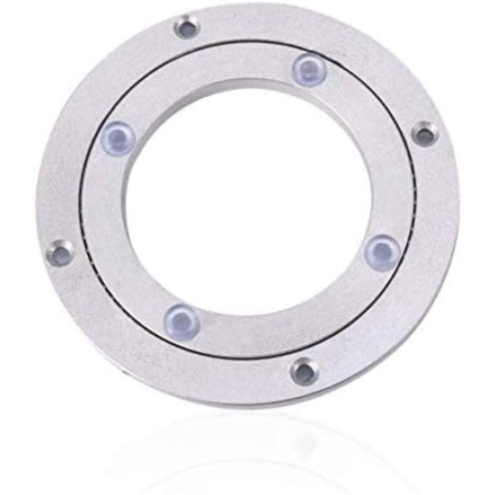 Опора QttvbTna, въртяща се, алуминий, 6 инча, сив