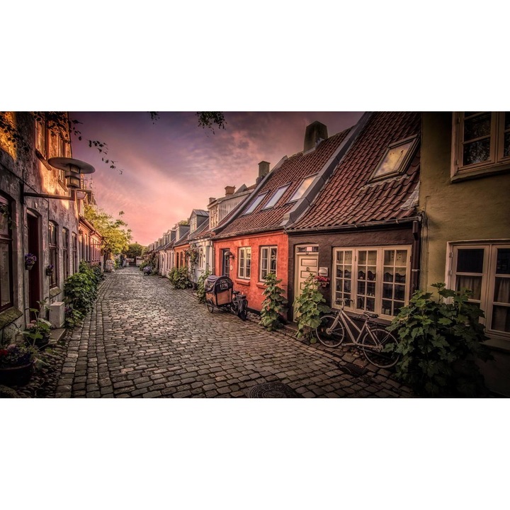 PVC öntapadó tapéta - Straduta Dániából, 100 x 150 cm