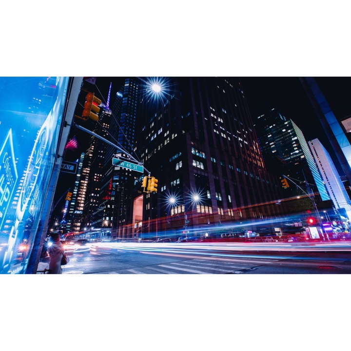 PVC öntapadó tapéta - Streets of New York Ului, 100 x 150 cm