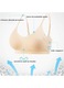 Sutien confortabil fara cusaturi, cu pernute detasabile, negru, one size