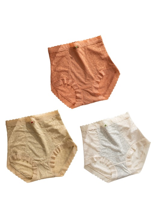 Комплект 3 чифта бельо QttvbTna, Cotton, Multicolor, XL INTL