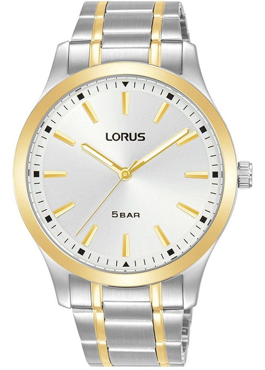 Ceas barbati, Lorus, Inox, Argintiu