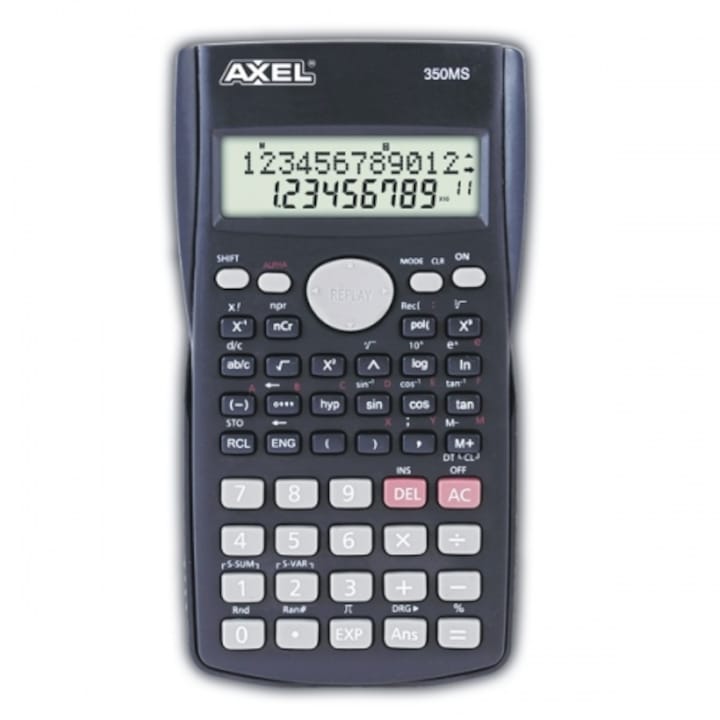 Офис калкулатор, AXEL, черен