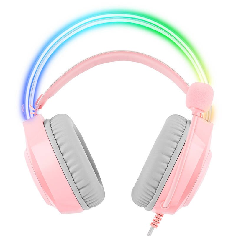 Casti gaming ONIKUMA X26 Roz - eMAG.ro