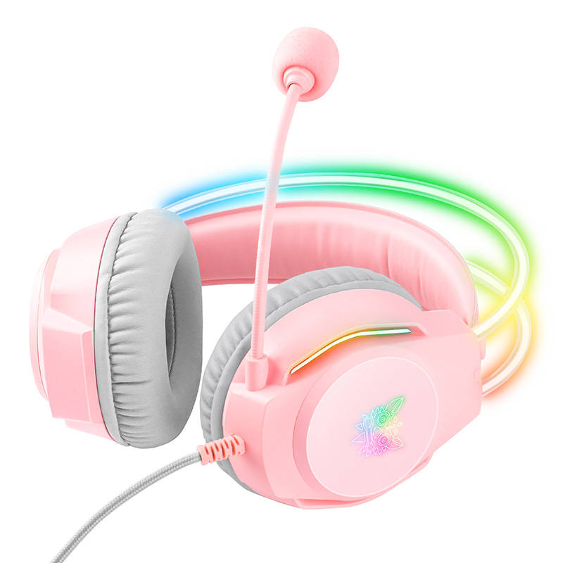 Casti gaming ONIKUMA X26 Roz - eMAG.ro
