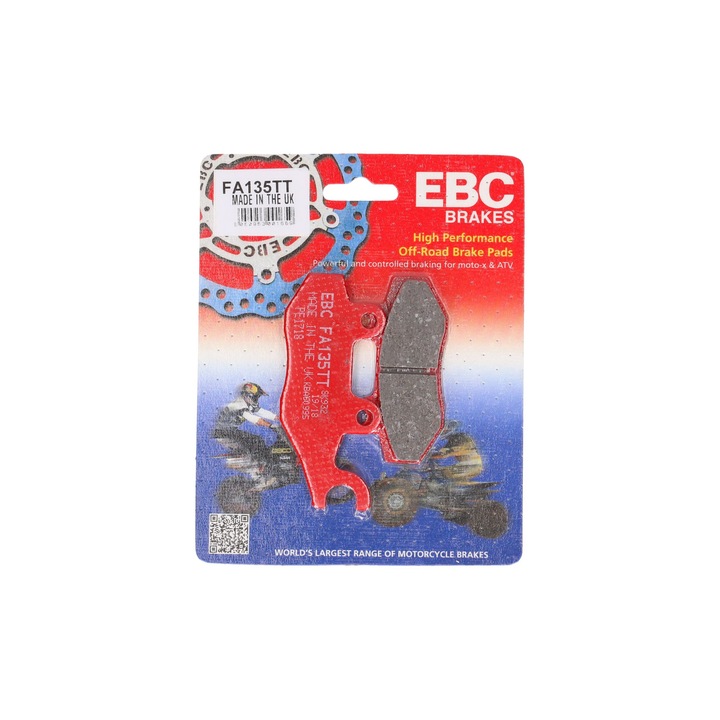 EBC, Fékbetétek, FA 135 TT, 2 db