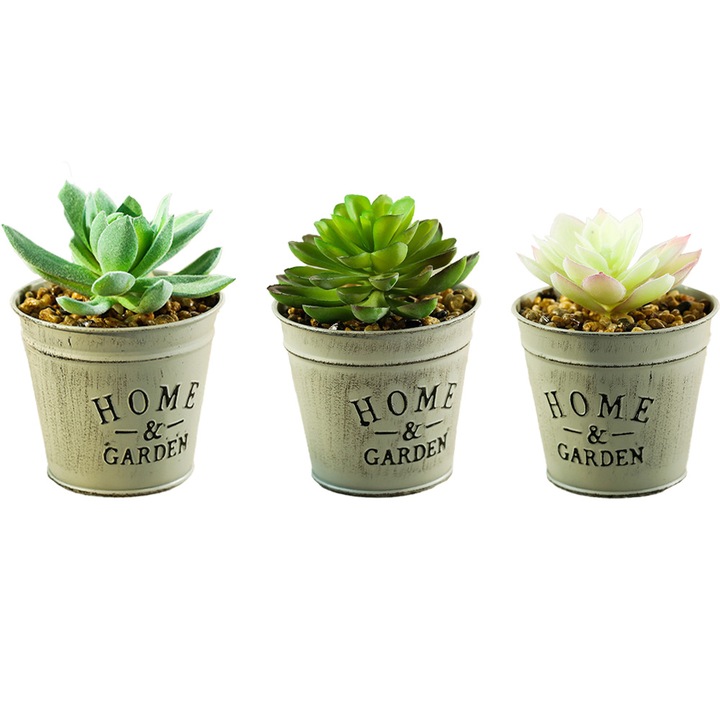 Изкуствени растения, QttvbTna, комплект, многоцветни