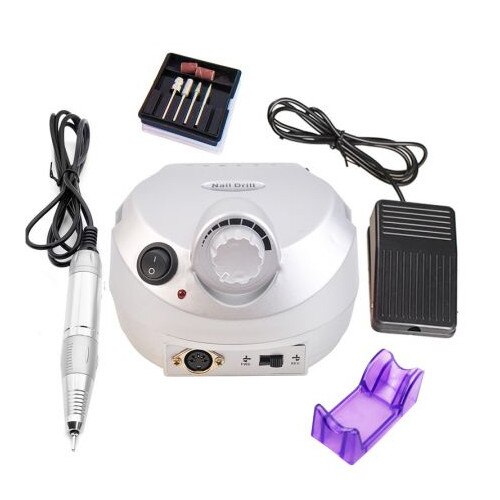 Freza Pila electrica unghii,30.000RPM, Moonbasa, Argintiu