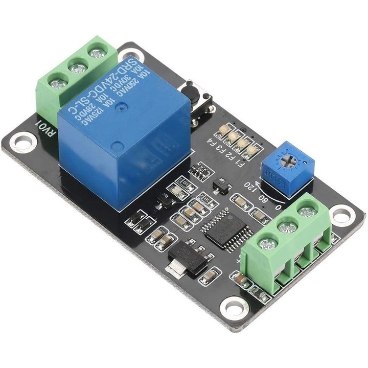 QttvbTna TRM01 relémodul, 60x35x20mm, többszínű