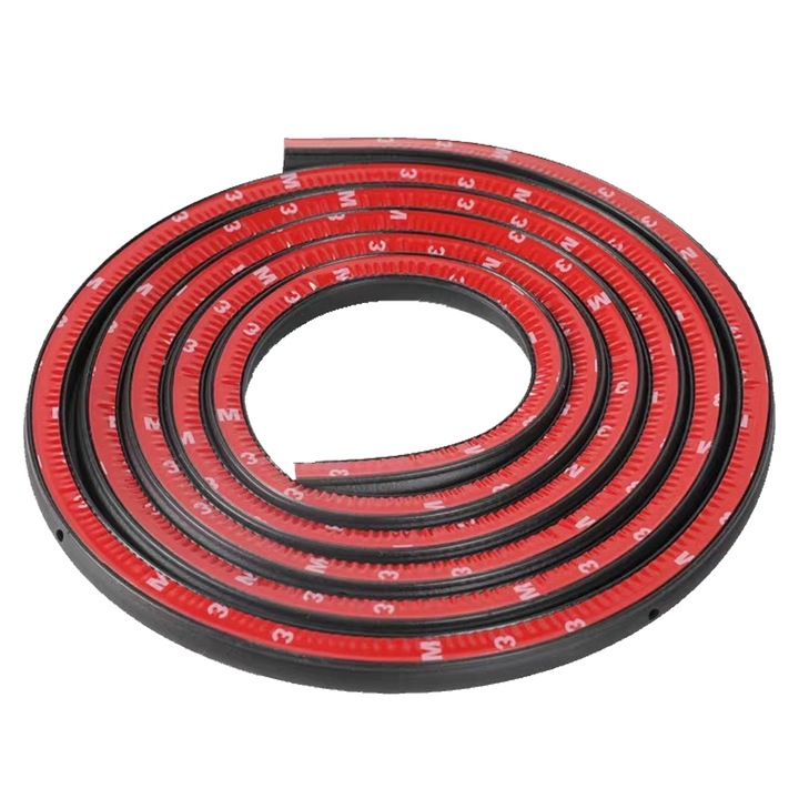 Banda de etansare D, autoadeziva, rezistenta la apa si vant, din cauciuc, 1m