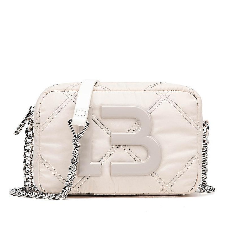 Női táska, Longziming, Nylon, Krém