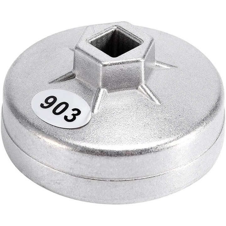 Cheie filtru de ulei, Mmgoqqt, Aluminiu, Argintiu