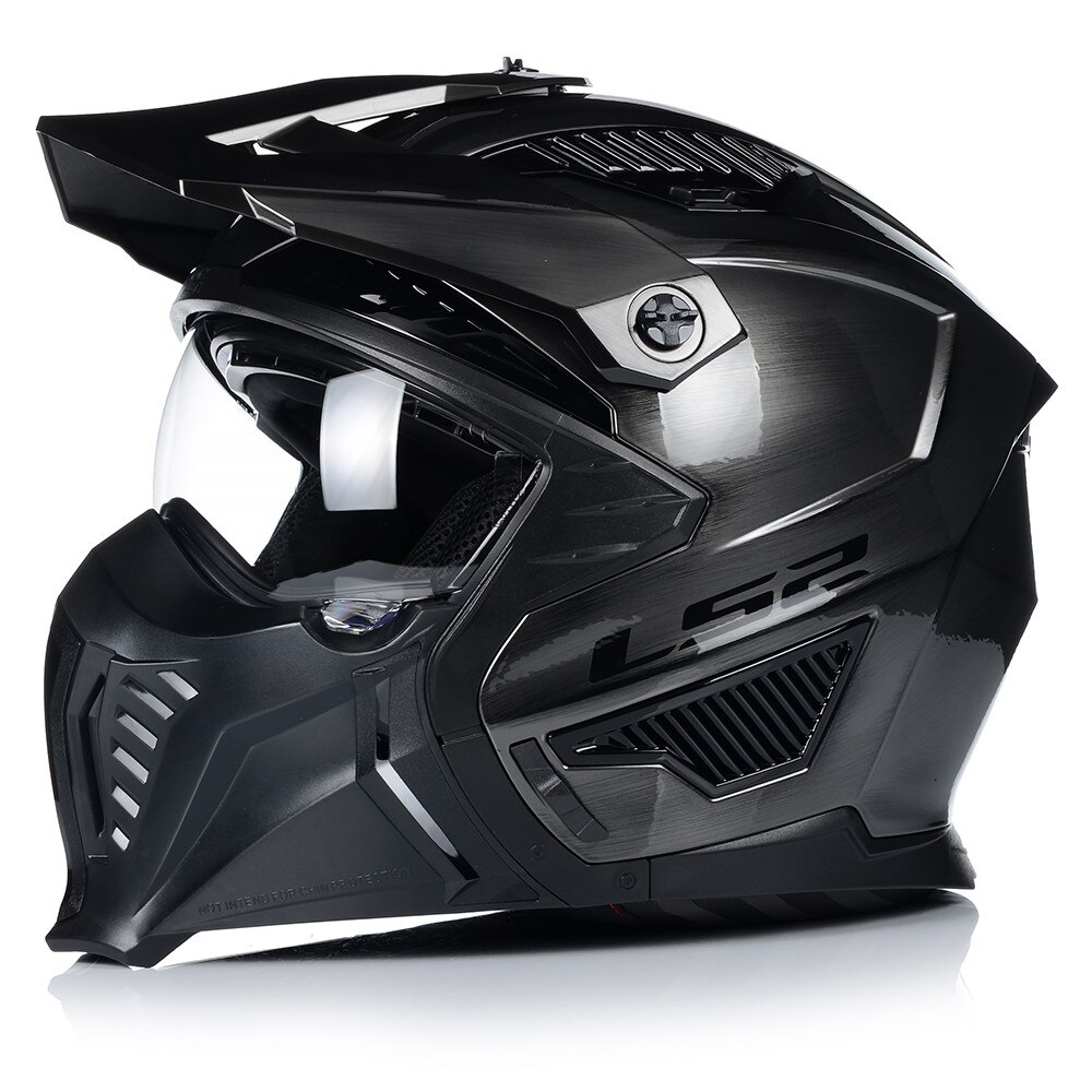 Casca Moto, LS2 OF606 DRIFTER, Gri, Sistem Ventilatie, KPA, ECE