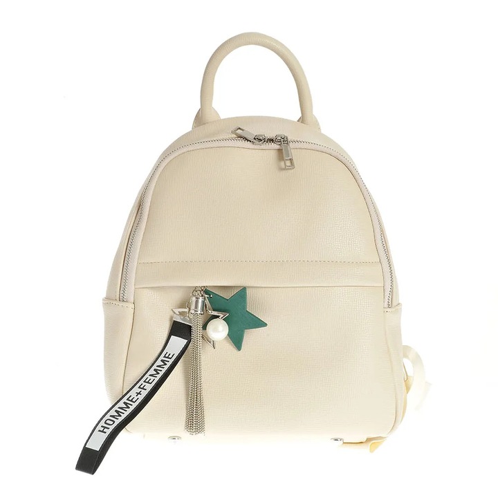 Rucsac crem cu accesorii vesele, Meli Melo Paris