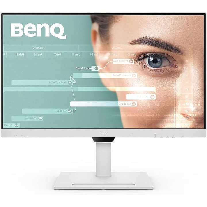 Монитор BenQ GW2790QT, 27", LED, IPS, 2560 x 1440, 1 x HDMI 1.4, 1 x Audio Out, 3 x USB 3.2 Downstream, 1 x USB Type-C Downstream, 1 x Display Port 1.2, Вградени високоговорители 2 x 2W