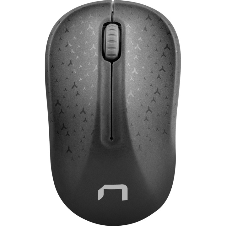 Безжична мишка Natec Toucan, Черен/сив, Wireless