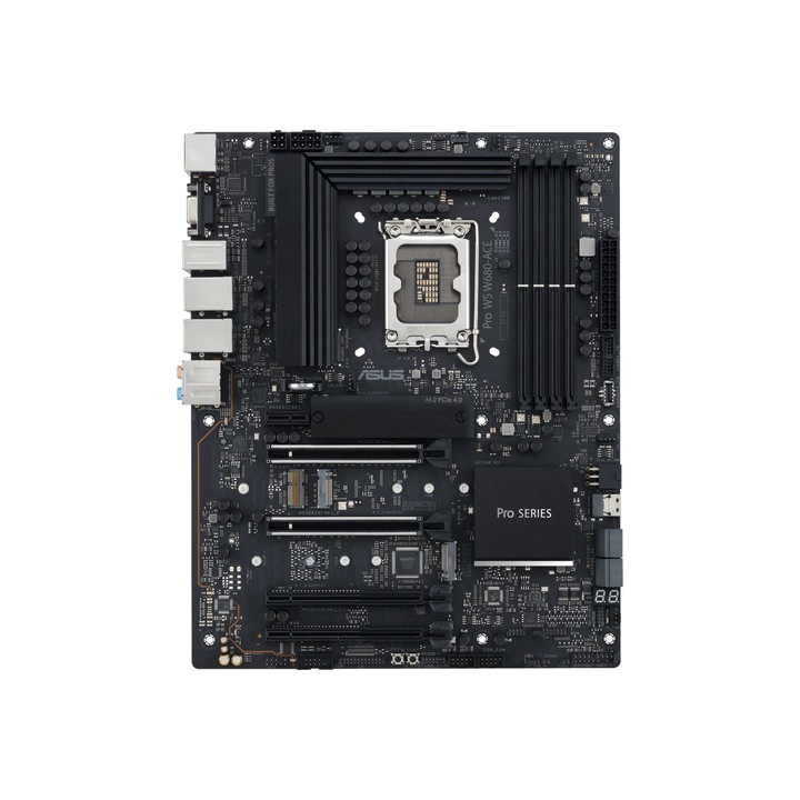 Дънна платка ASUS Pro Workstation motherboards are designed for professionals in AI training, deep learning, animation, 3D rendering or media production. Featuring expandable graphics, extensive storage, impressive connectivity and excepti 90MB1DZ0-M0EAY0