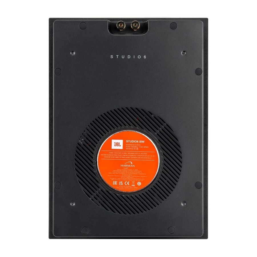 Difuzor de instalare JBL STUDIO 6-8IW, Doua cai, 8", Negru