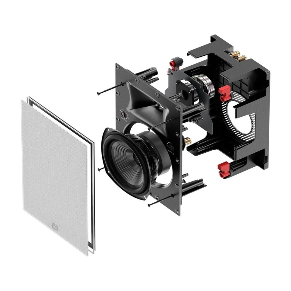Difuzor de instalare JBL STUDIO 6-8IW, Doua cai, 8", Negru