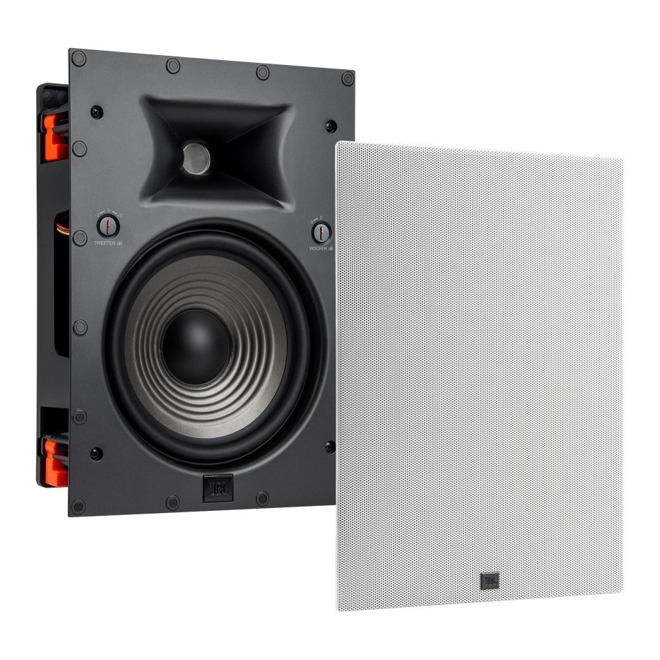 Difuzor de instalare JBL STUDIO 6-8IW, Doua cai, 8", Negru