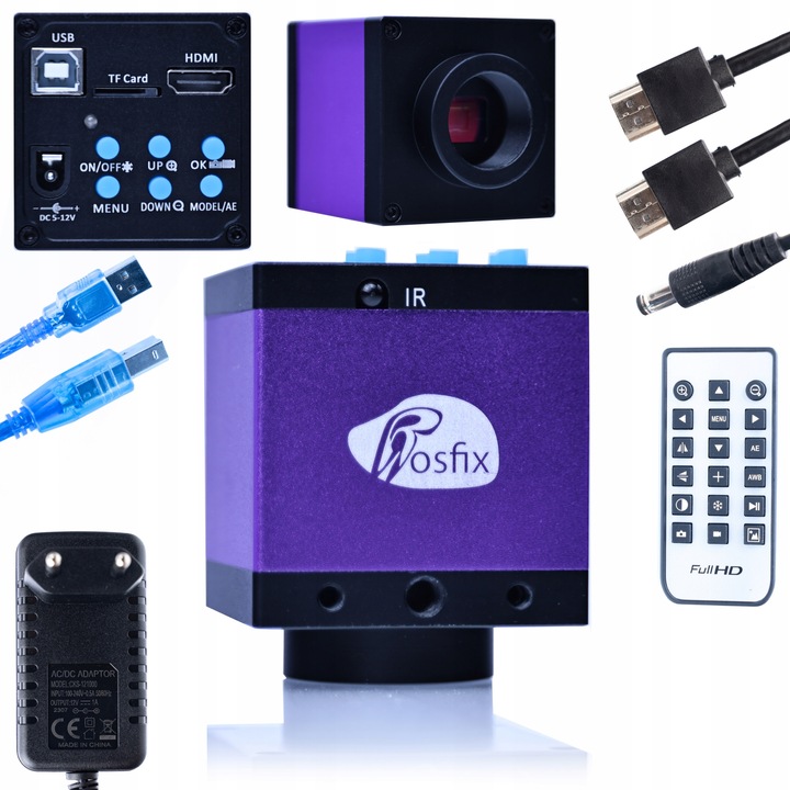 Mikroszkóp kamera, Rosfix, fehér/kék