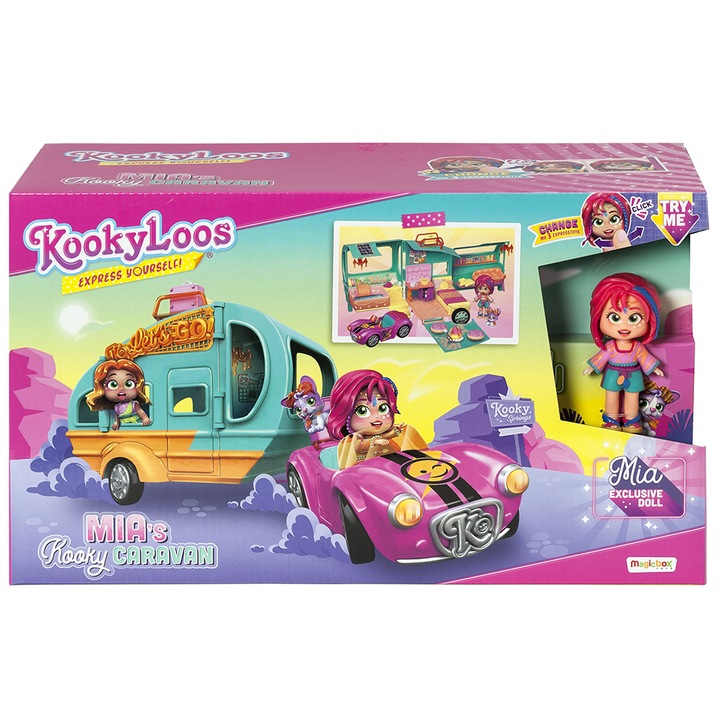 Комплект за игра Kookyloos - Караваната на Миа