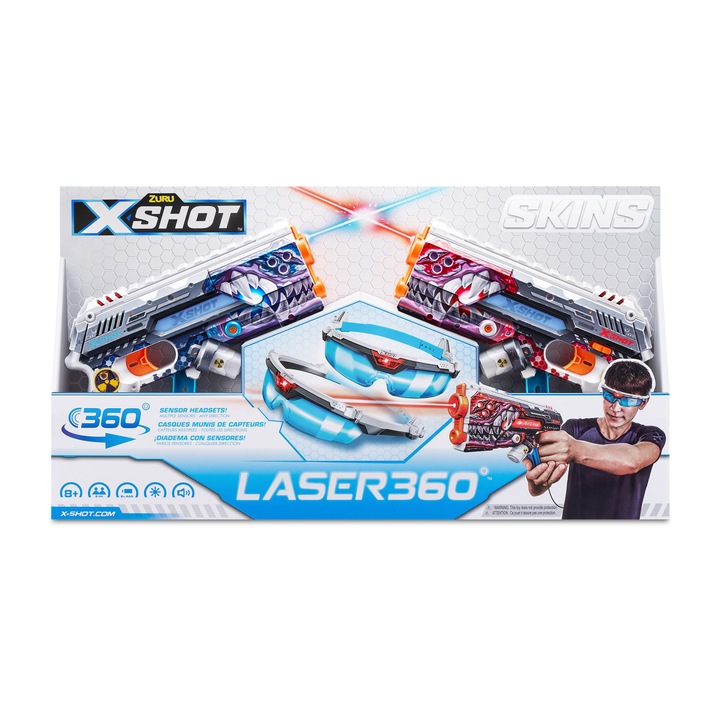 Blaster X-Shot - Skin Laser 360