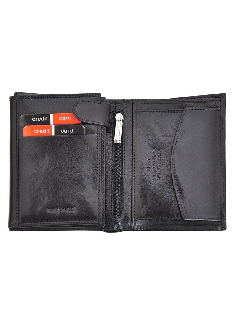 Мъжки портфейл Pierre Cardin Естествена кожа Черен - eMAG.bg