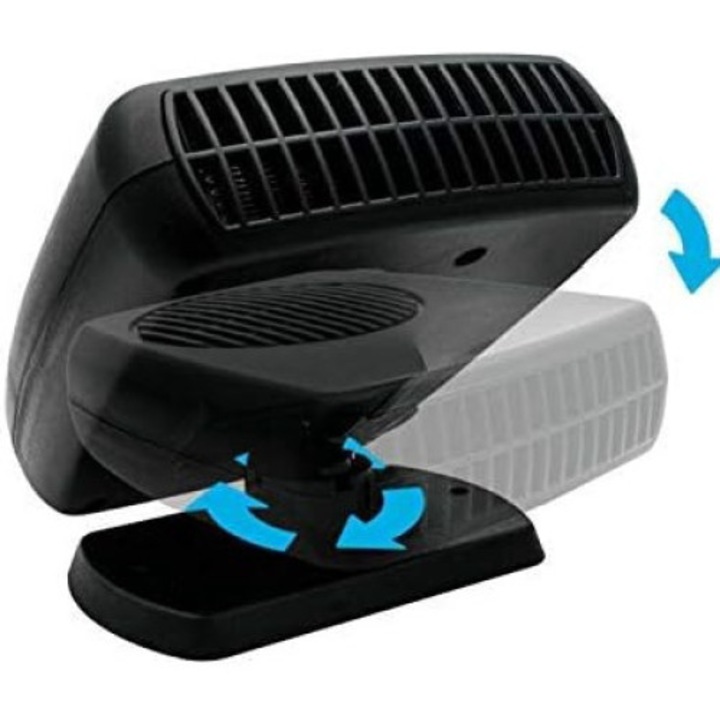 Incalzitor si racitor auto portabil, 3 iesiri aer, eficient, zgomot redus, 12V 200W