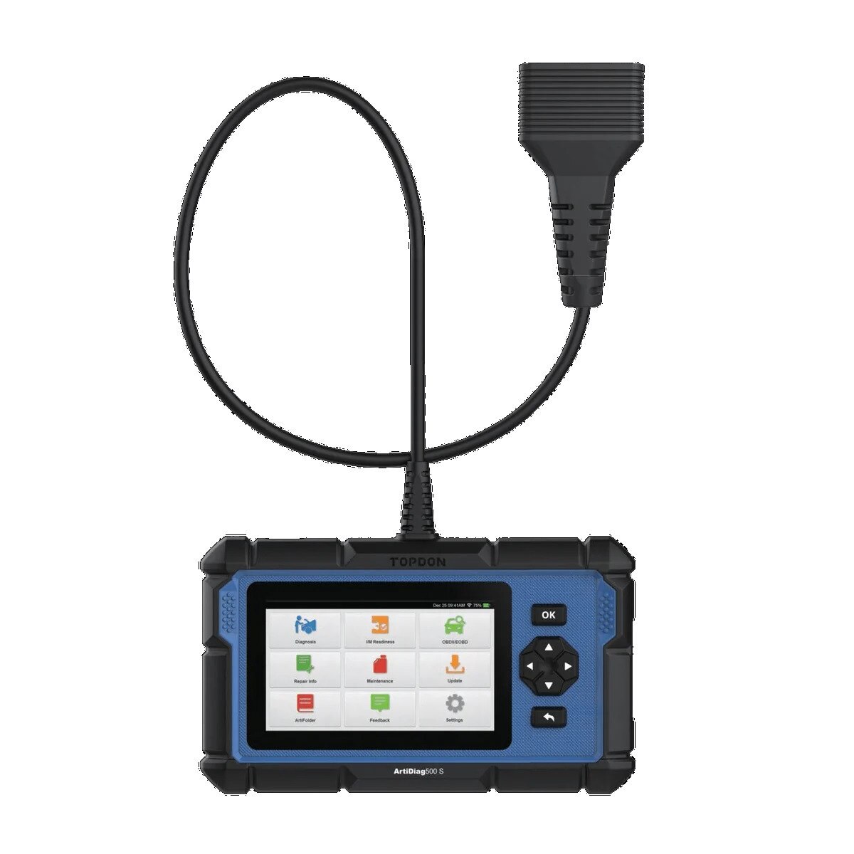 Scaner auto multimarca Topdon Artidiag 600 S cu meniul in limba