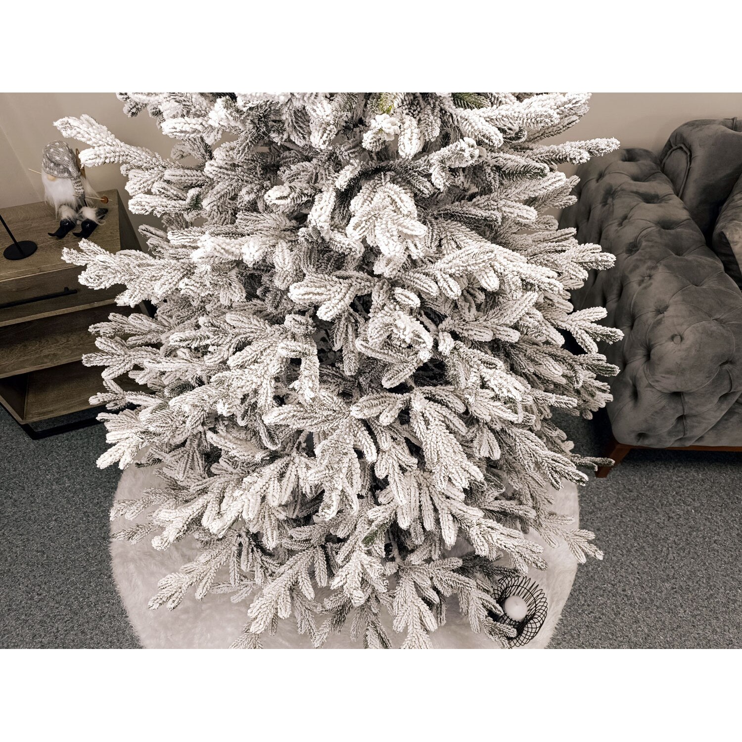 Brad artificial Christmas Deluxe Sersimo, Viena nins, 3D, 210cm