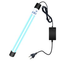 Lampa germicida pentru acvariu pesti, 9W, Negru
