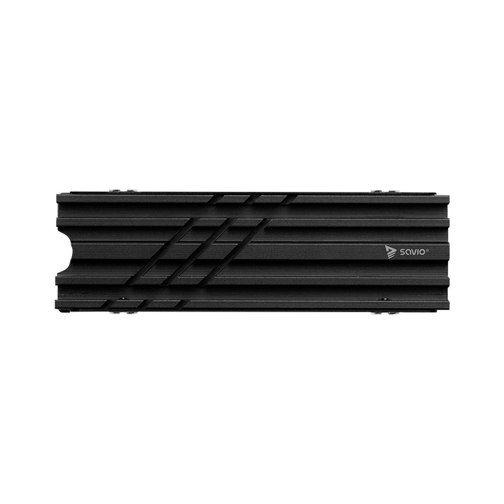 Cooler M.2 NVME Savio AK-60, compatibil M.2 2280, pentru PC si Playstation 5