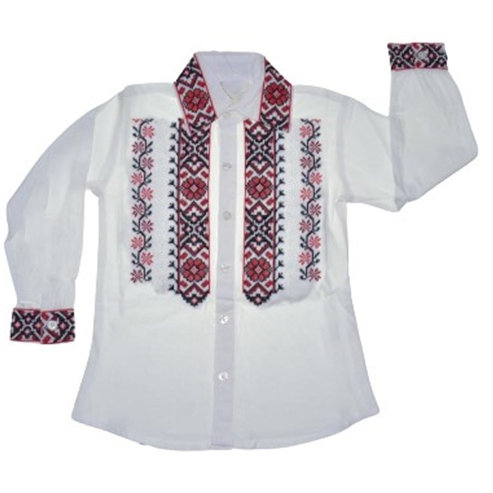 Тениска с дълъг ръкав за момче Mini Junior MRI-24-134-140, Бяла 103139