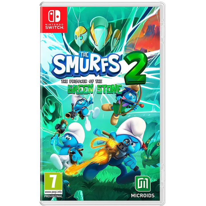 Joc The Smurfs 2 The Prisoner Of The Green Stone Pentru Nintendo Switch
