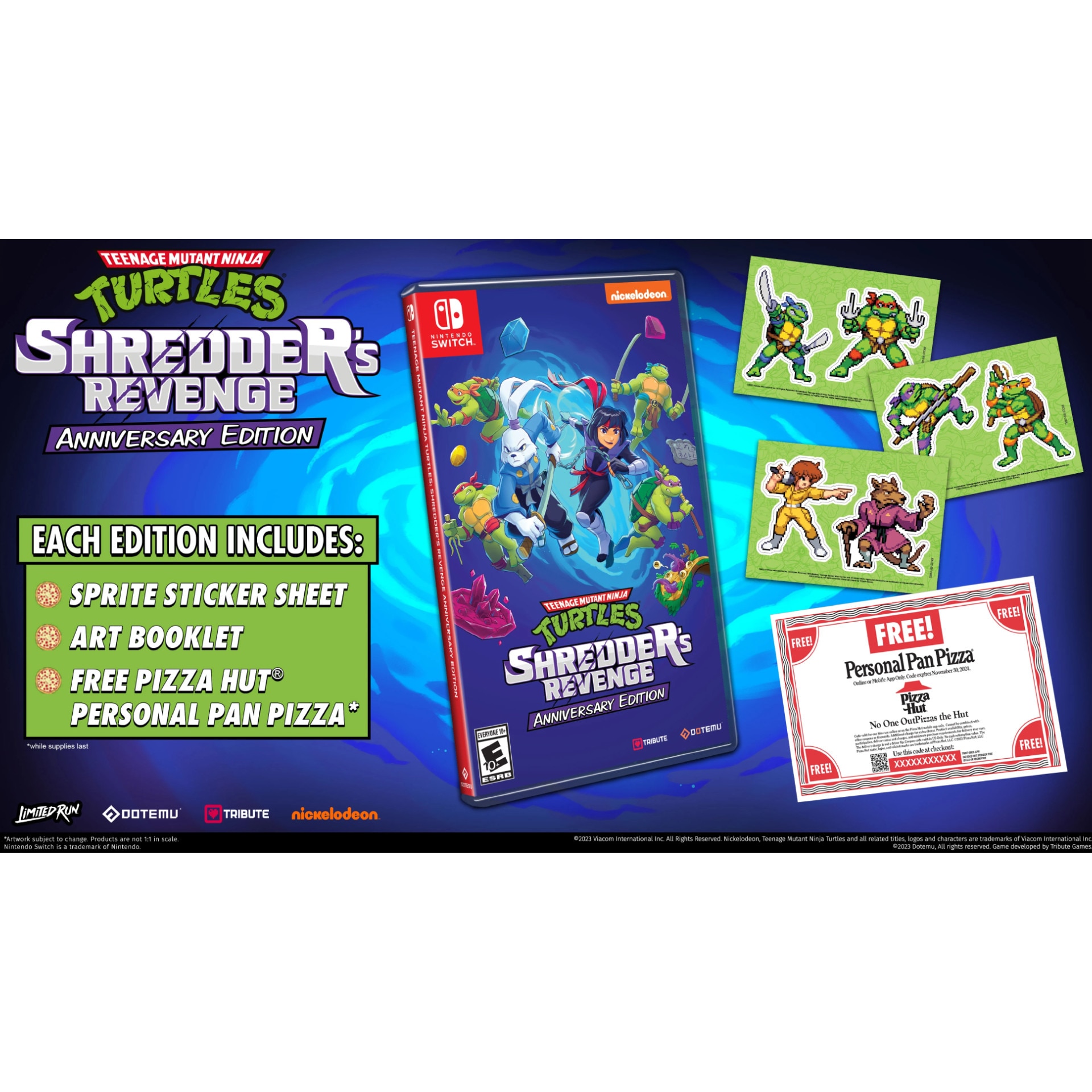 Игра TRIBUTE GAMES Tmnt Shredder's Revenge Anniversary издание, за ...