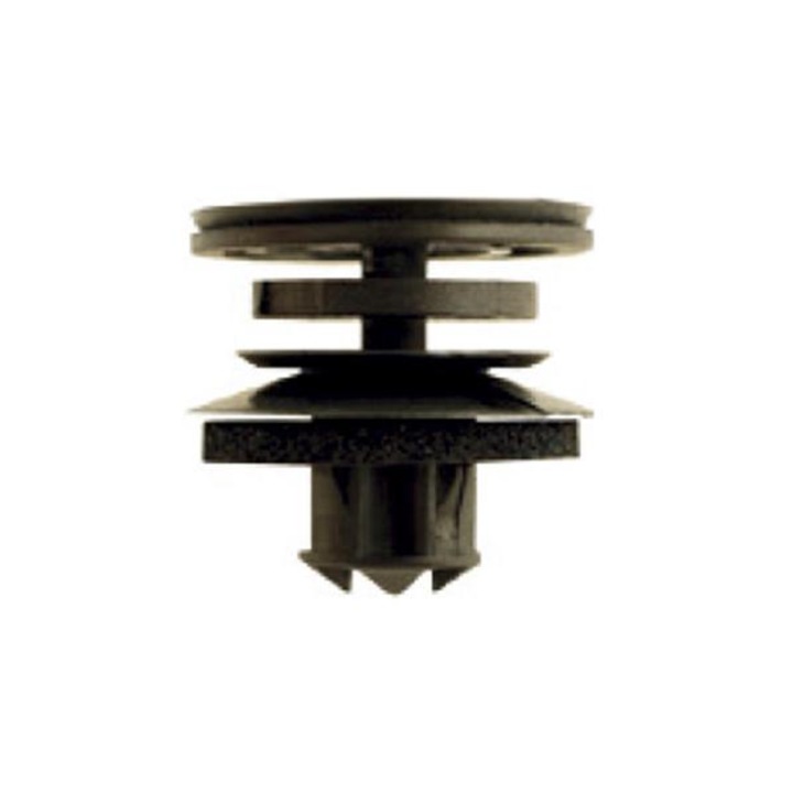 Set 5 clipsuri auto Jbm, din plastic, negru