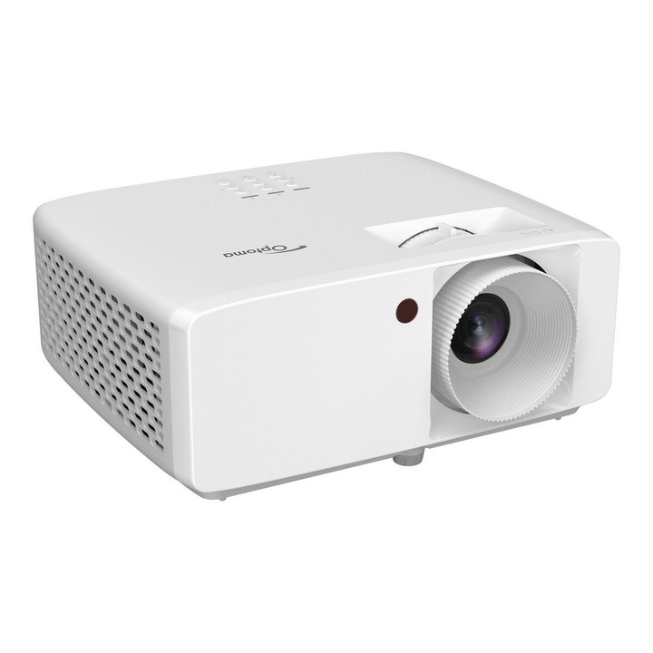 Видео проектор Optoma ZH400, 1920 x 1080 пиксела, 16:9, 4000 lm, DLP, 20000 ч, Без вграден Wi-Fi, Бял