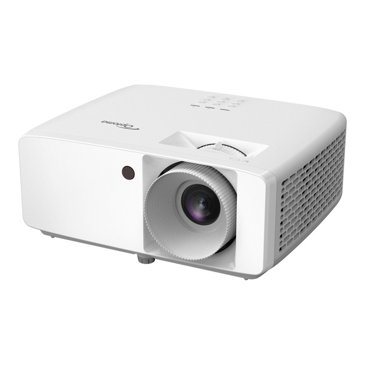 Видео проектор Optoma zh350, 1920 x 1080 пиксела, 16:9, 3600 lm, DLP, 30000 ч, Без вграден Wi-Fi, Бял