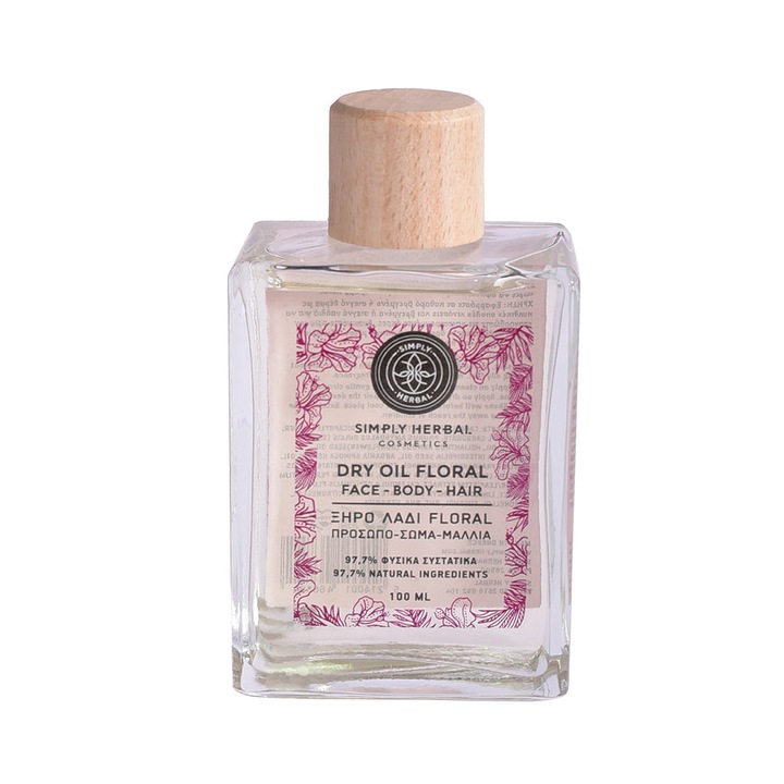 Ulei floral pentru corp/fata/par, Simply Herbal, 100 ml