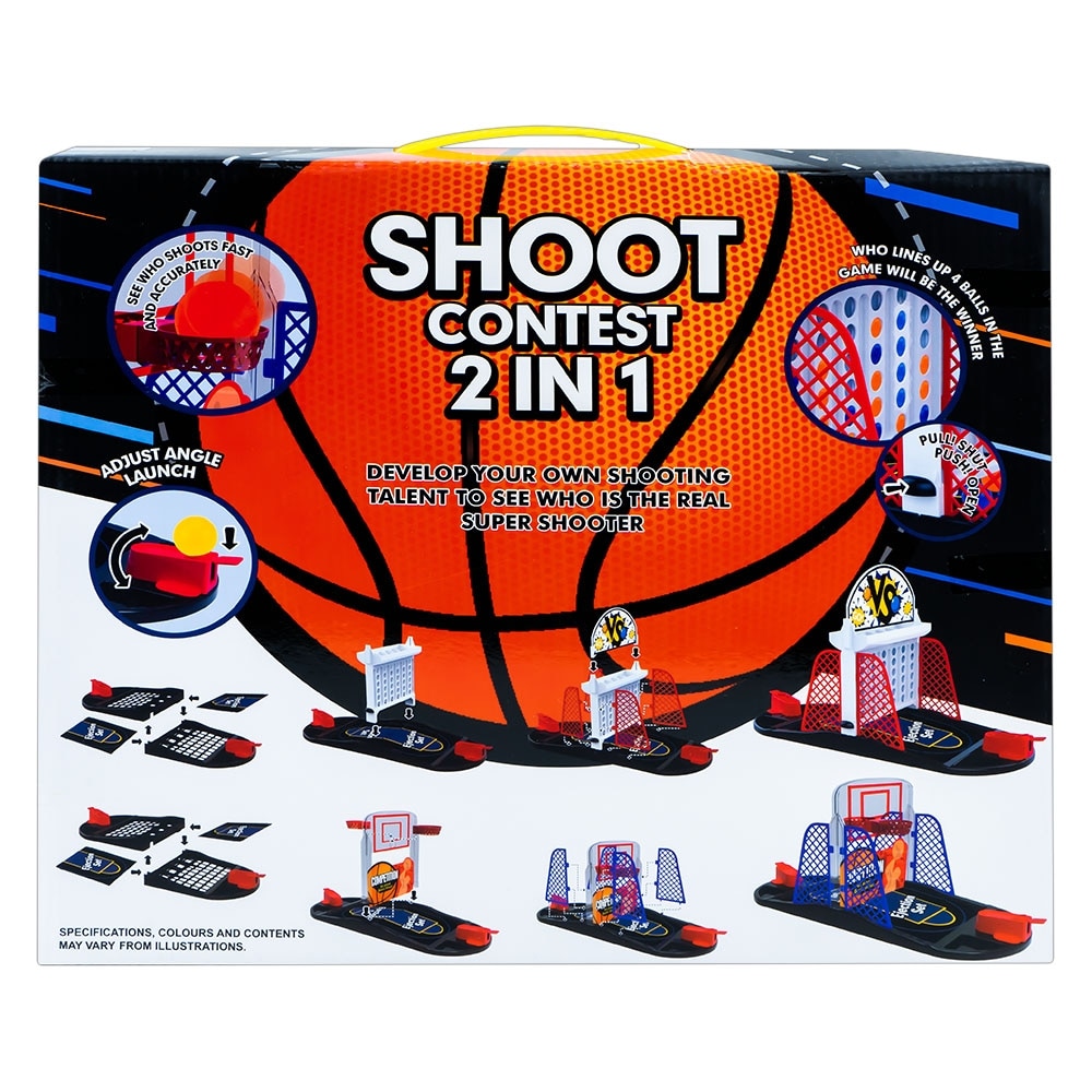 Игра 2 в 1, Баскетбол и 4 в линия, 7Toys - eMAG.bg