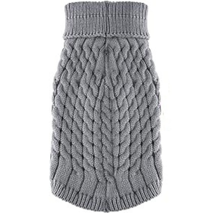 Haina pentru Animale, pentru caini de talie mica, Material Textil, Gri