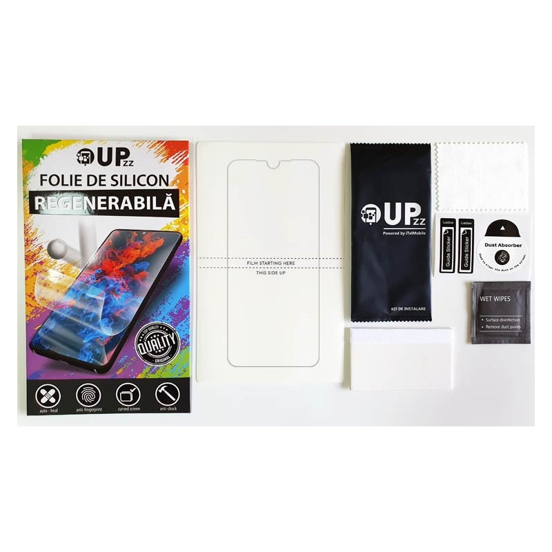 Folie Silicon Upzz Max, Compatibila Cu Oppo Reno 10 Pro 5G, Regenerabila, Case Friendly